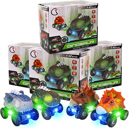 Dino Roaring LED Off-Road (Pack of 4)